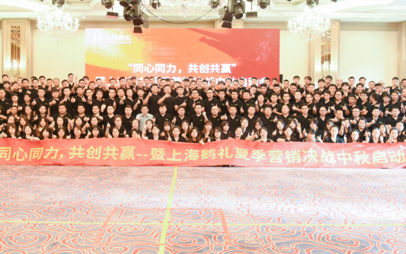 鹤礼实业拓展培训日程圆满落幕(图3)