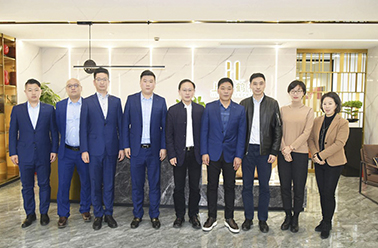 热烈欢迎上海市普陀区万里街道领导一行莅临指导