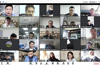 疫情业务不松懈,视频会议连线勤