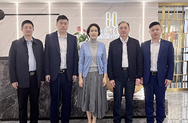 淮安市人大常委会副主任周茂萱一行莅临我司考察指导